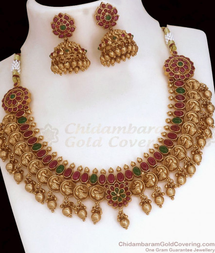 Antique Imitation Necklace, Original Kundan work Imitation Jewels with ...