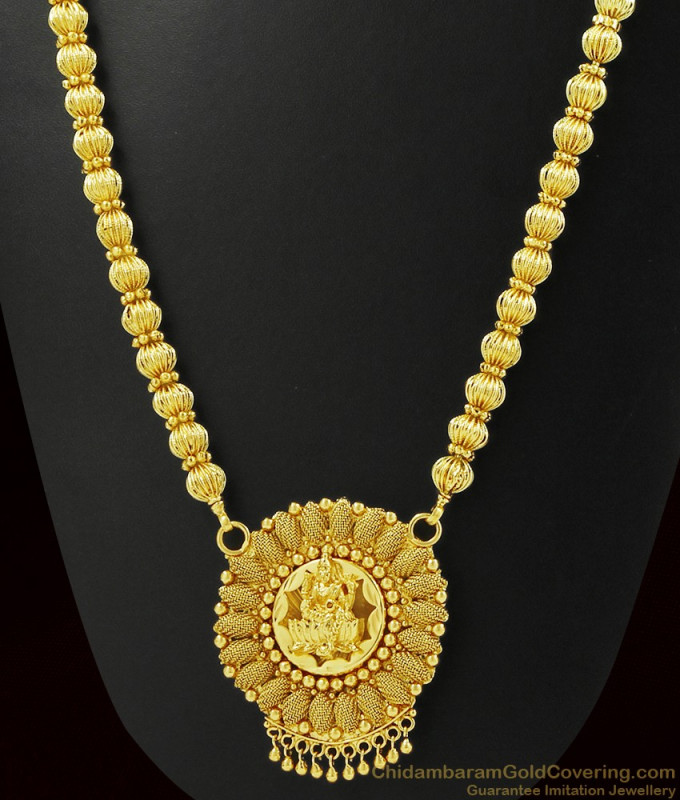 Kasu Malai, Ruby Stone Gold Plated Aaram, American Diamond Aaram ...