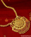 ARRG98 - South Indian AD Stone Mogappu and Dollar Kerala Jasmine Chain Online