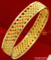 BR054-2.6 Size Broad Single Light Weight Imitation Party Wear Bangles