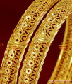 BR091-2.8 Size Kerala Design Gold Plated Imitation Jewelry Daily Wear Bangles 