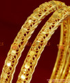 BR094-2.8 Size Thin Traditional South Indian Gold Plated Guarantee Bangle Design