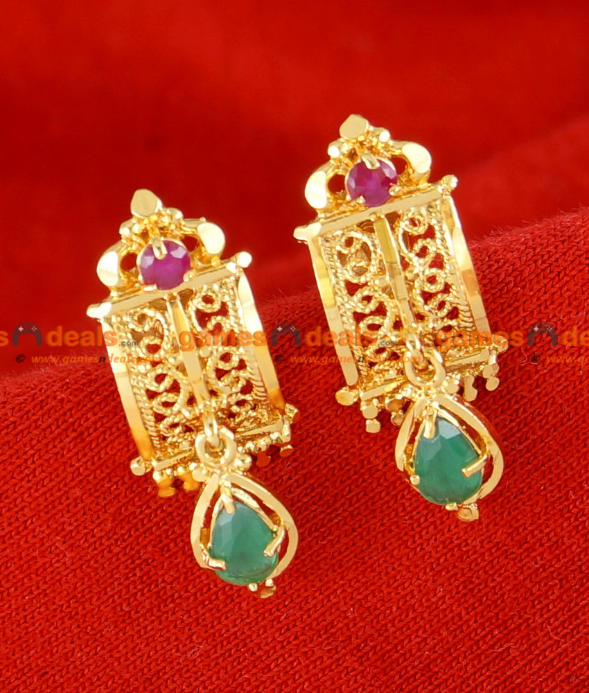 Pretty Kerala Design Jhumkas-Pretty Kerala Design Jhumkas