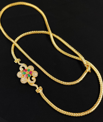 gold mugappu chain online