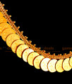 NCKN03 - Gold Plated Nila Pirai Kasu Malai Design Necklace