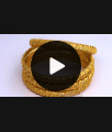 BR1444-2.8 Set Of Four Gold Bangles Traditional Plain Twist Model Real Gold Forming Collection