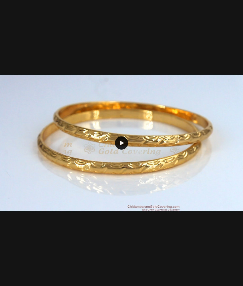 BR1508-2.4 Original Impon Long Life Daily Wear Gold Bangle Collections