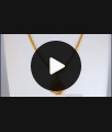 Diamond Collections Gold Plated Short Pendant Chain Designs SMDR607